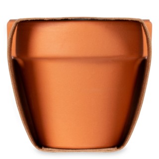 Maceta de terracota amapola personalizada